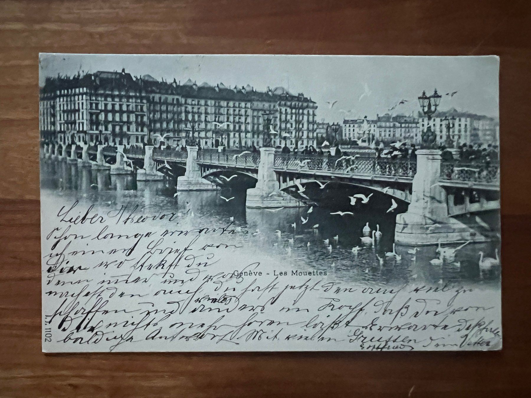 Ansichtskarten: AK  1899 Genf     (G2725) – Gebraucht aus Hinwil von Sidi4