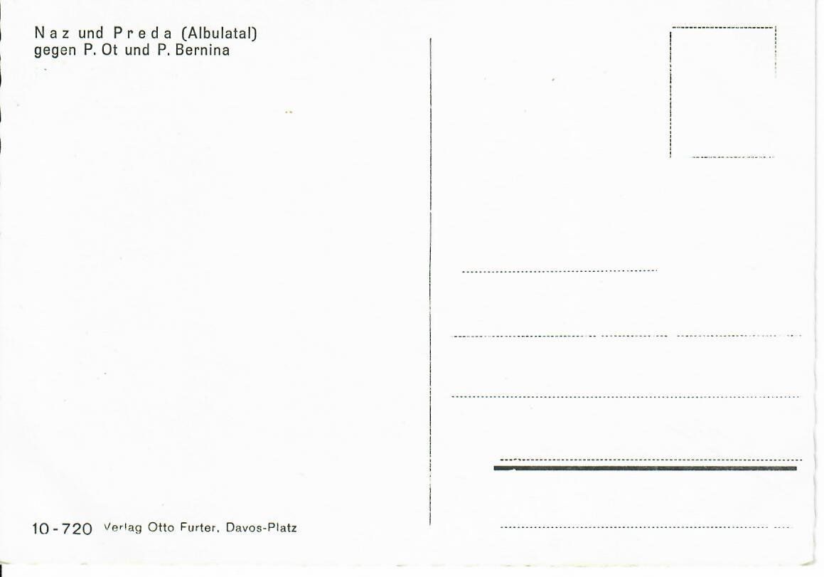Cartoline postali: Naz und Preda – Usato da Hochdorf venduto da Ziegel-16 1