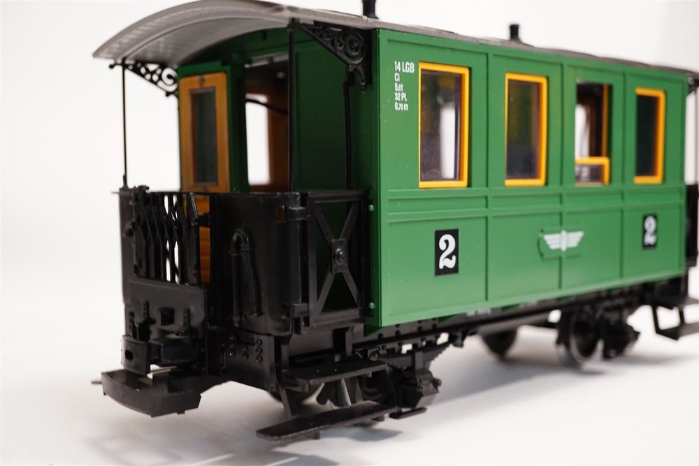 4∂ LGB 3014 Personenwagen grün 1) | Kaufen auf Ricardo