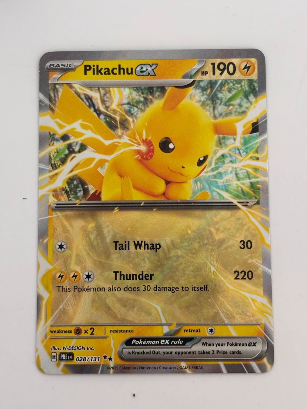 Pokémon Cartes à collectionner: Carte Pokémon PIKACHU pre 028 – Neuf (Voir description) à lausanne par helderj
