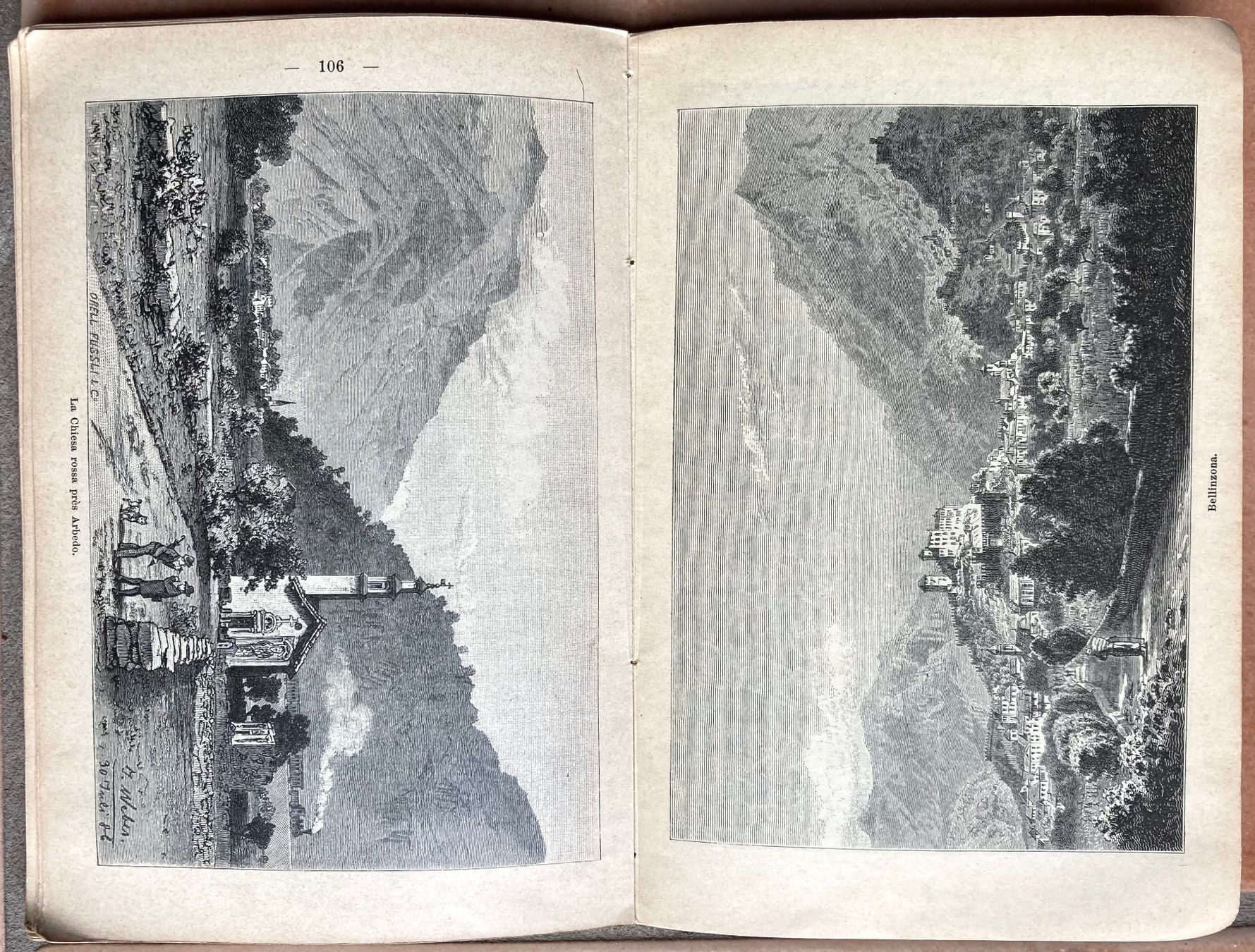 Libri: La ligne du St-Gothard - J. Hardmeyer vers 1885 – Usato da Versoix venduto da Decapod 8
