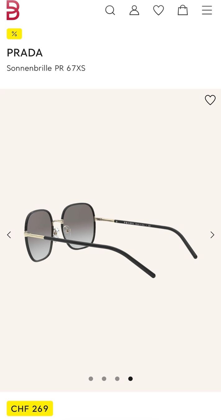 Prada Lunettes & Verres: PRADA Sonnenbrille PR 67XS Damen – D'occasion à Cham par nad_z2js 6