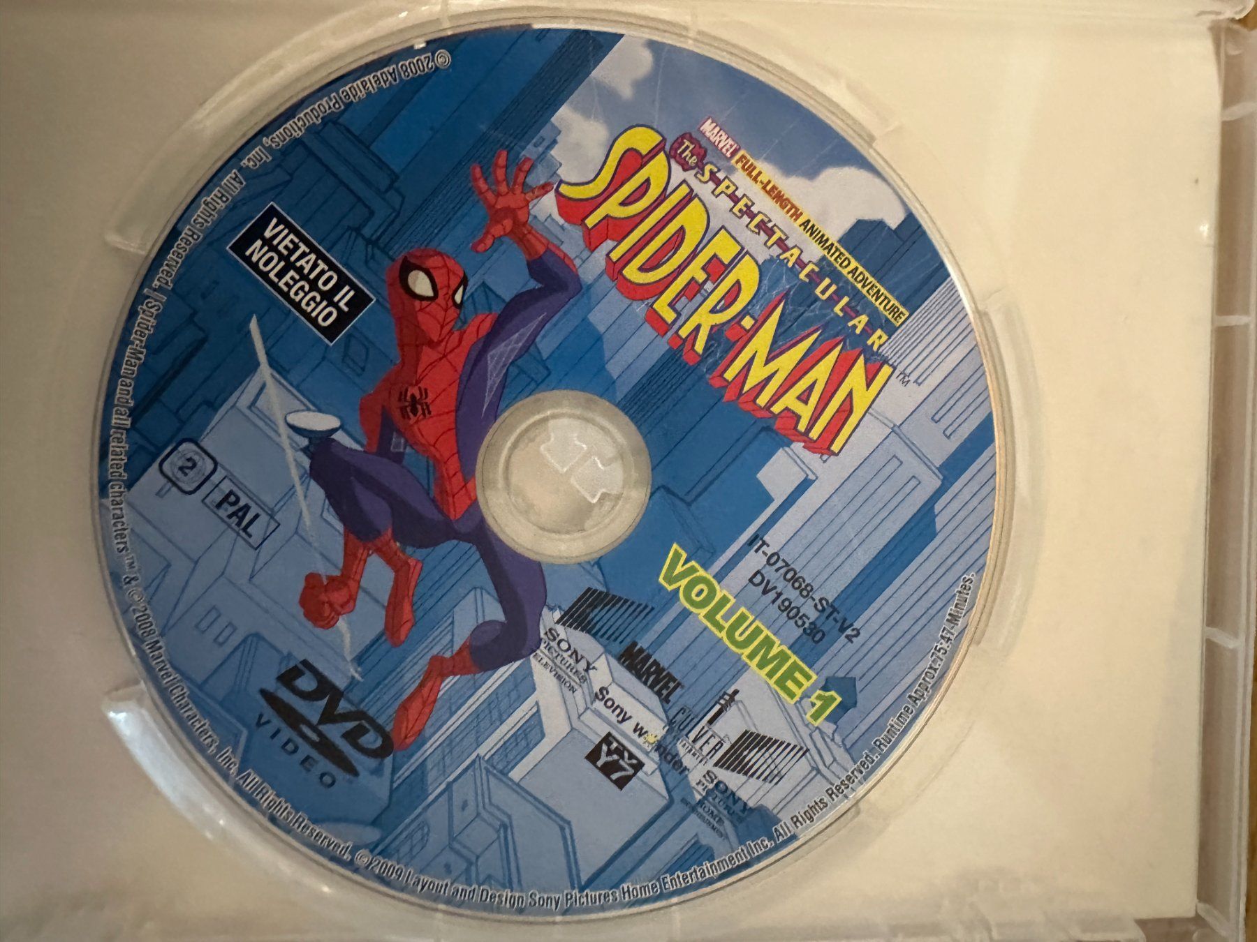 Tutti i DVDs: Spiderman Marvel. Volume Uno (Sprachen: E, I, Pt, Es) – Usato da Seewen SO venduto da DVD-Movie-Fan 2