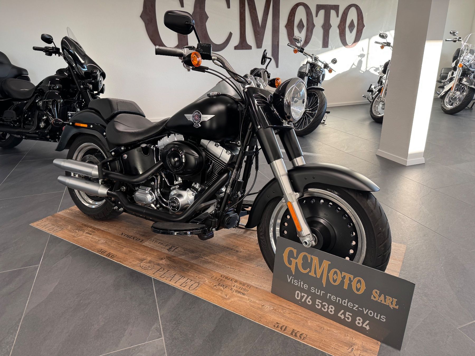 Harley-Davidson Cruisers: Harley Davidson Fat Boy 103 Softail LEASING POSSIBLE – D'occasion à Echallens par HD90 4