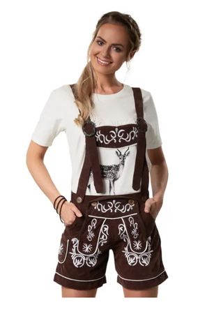 Lederhose Damen Oktoberfest XL