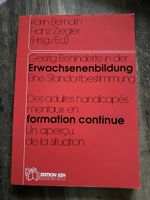 Karin Bernath Franz Ziegler Ed. Book Adult Education 1st Ed.