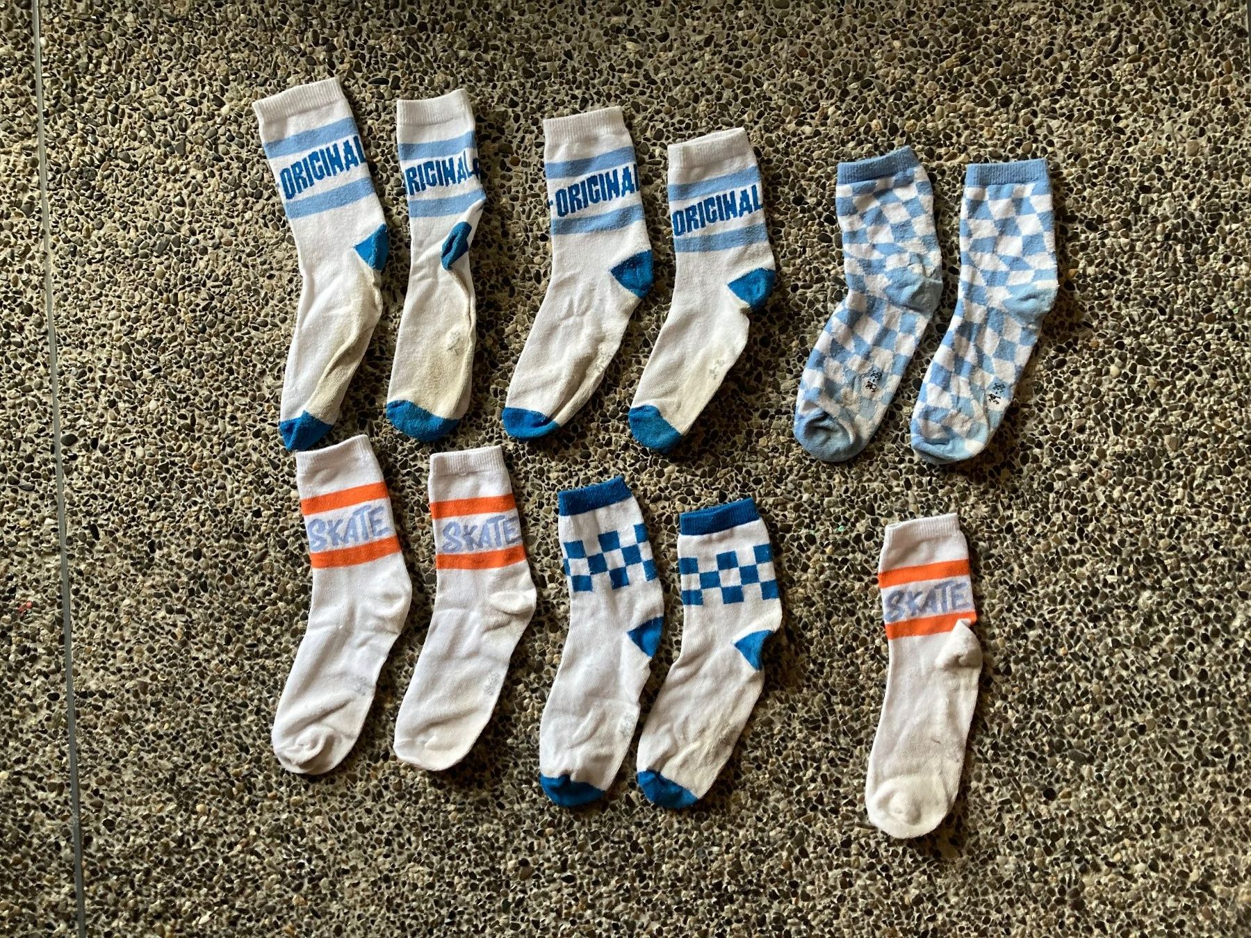 Calze per bambini: 5 Paar Socken Skate , Gr. 34-36 – Usato da Aetingen venduto da Nadinsky