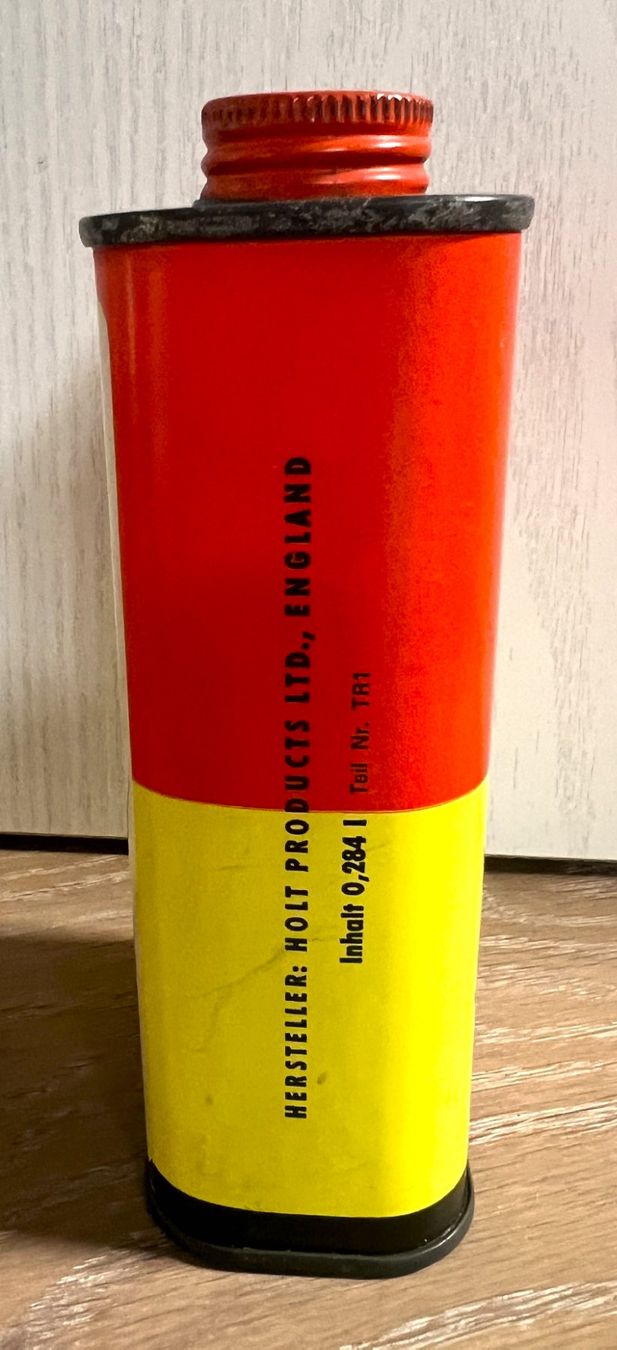 Dosen: alte Blechflasche Blechdose "Holts Teerentferner" Oldtimer – Gebraucht aus Rothrist von Brandystar 5