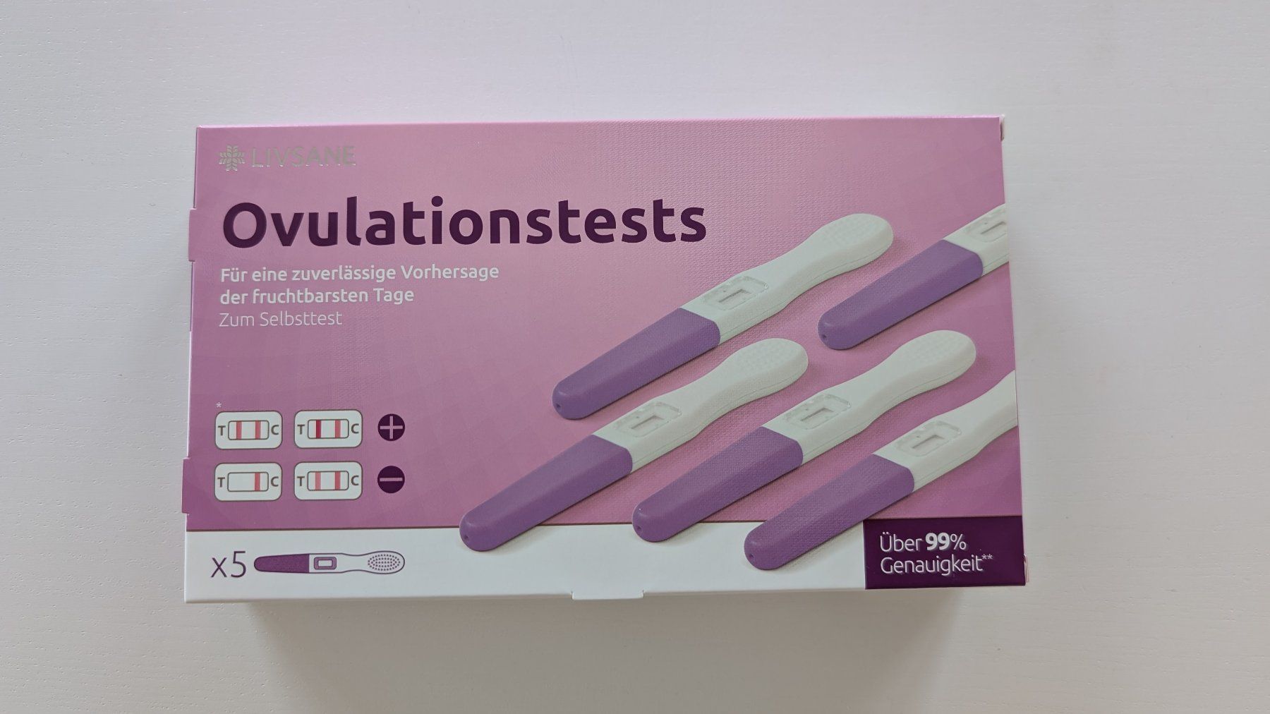 Medizinische Geräte: LIVSANE Schwangerschafts-Frühtests & Ovulationstests – Neu und originalverpackt aus Zürich von o.cepovecka 4
