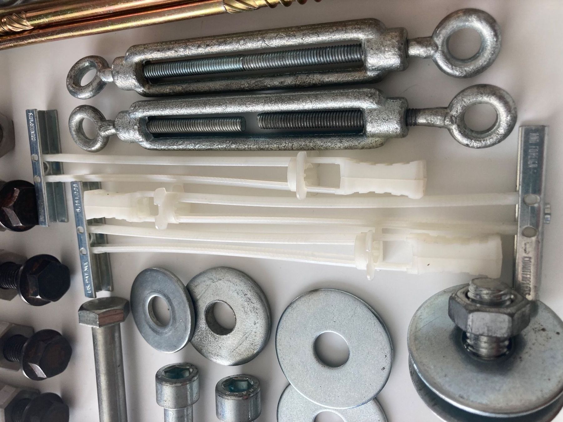 Ferramenta: Verschraubungen M8 > M12 - Ringmuttern  - Hacken - Spanner – Nuovo (secondo la descrizione) da Zürich venduto da mast728 5