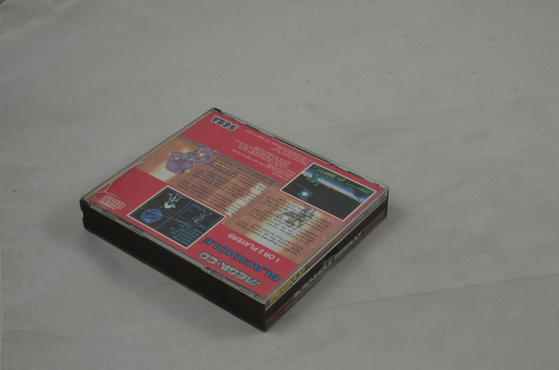 Giochi: Blackhole Assault Sega Mega CD Spiel CIB – Usato da Buchs AG venduto da SellAndBuyX 7
