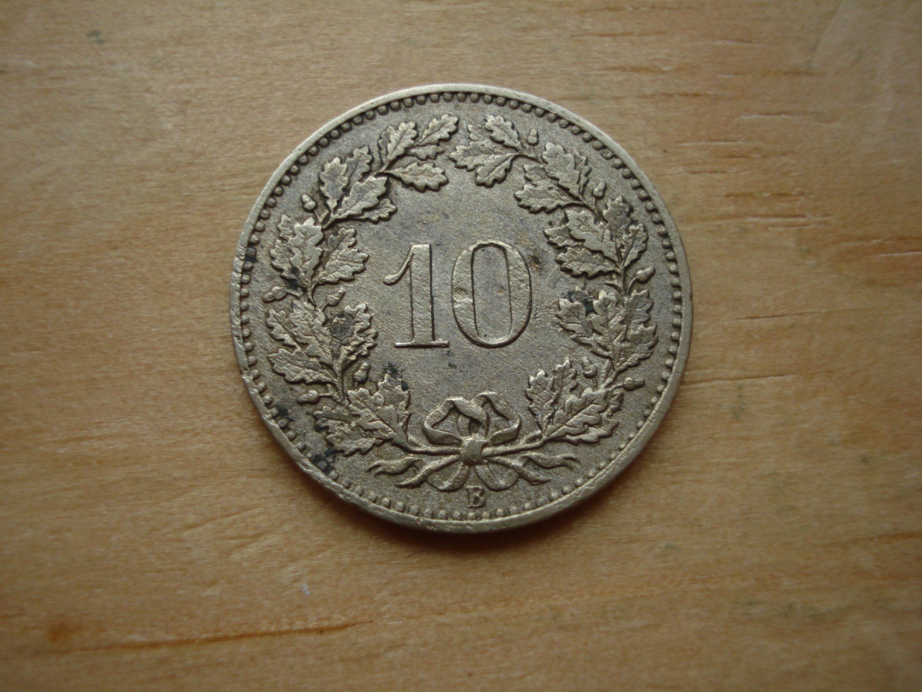 Tutti le monete: (Z2) 10 Rappen 1875 VZ – Usato da Erlach venduto da Net-Coins 1