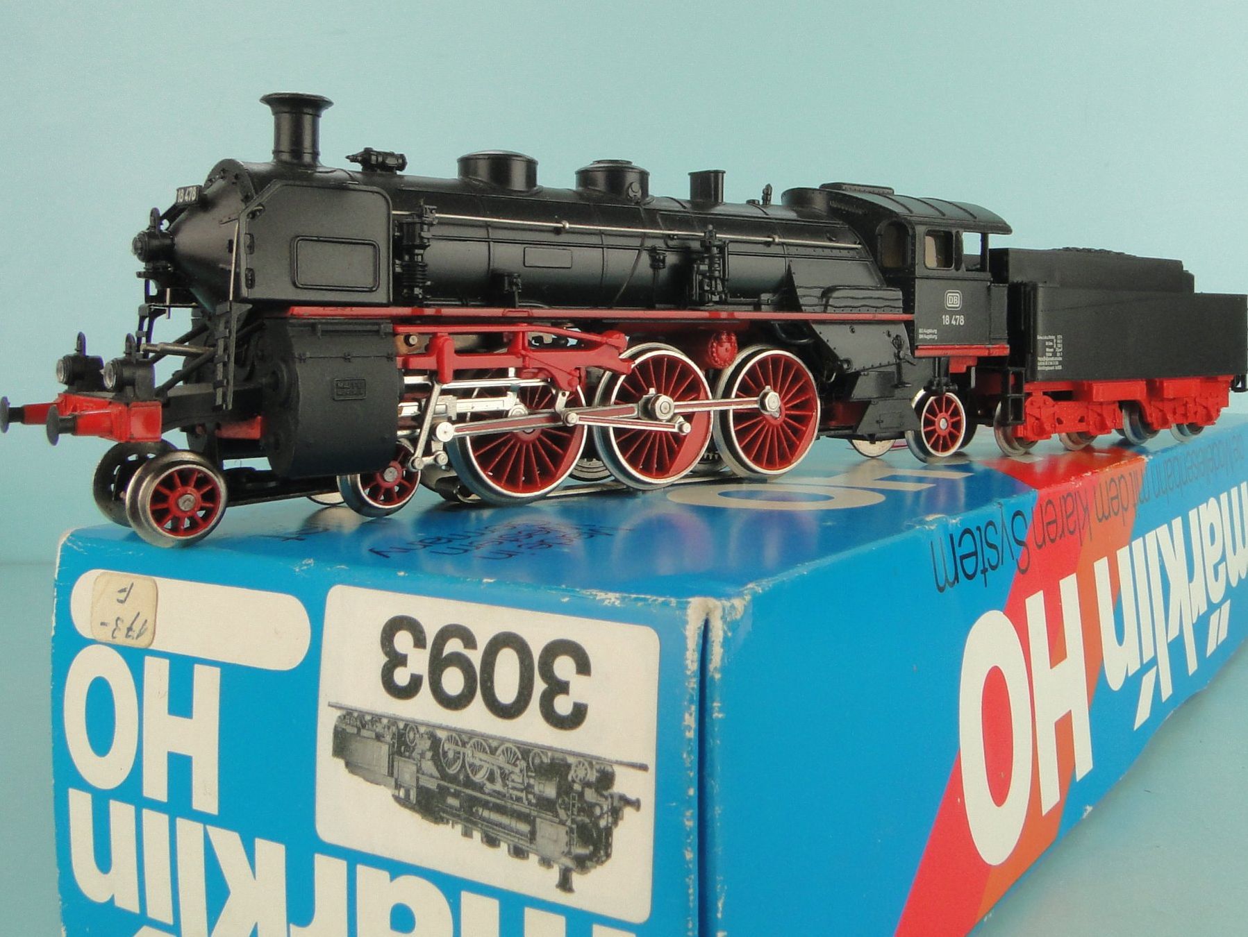 Märklin Modellini di ferrovie: Märklin 3093 BR 18 – Usato da Bülach venduto da cann11