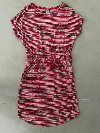Robe rouge/blanc, taille M