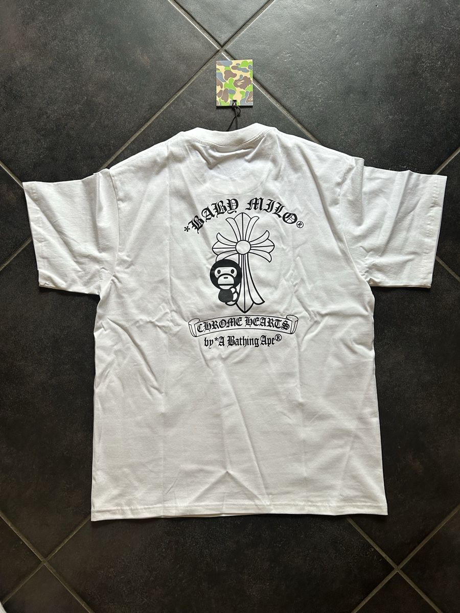 Bape T-shirts: T-shirt A Bathing Ape X Chrome Hearts – Neuf (Voir description) à Le Locle par Diabolo11 1