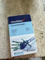 Checkliste Traumatologie 8. Auflage Thieme Buch