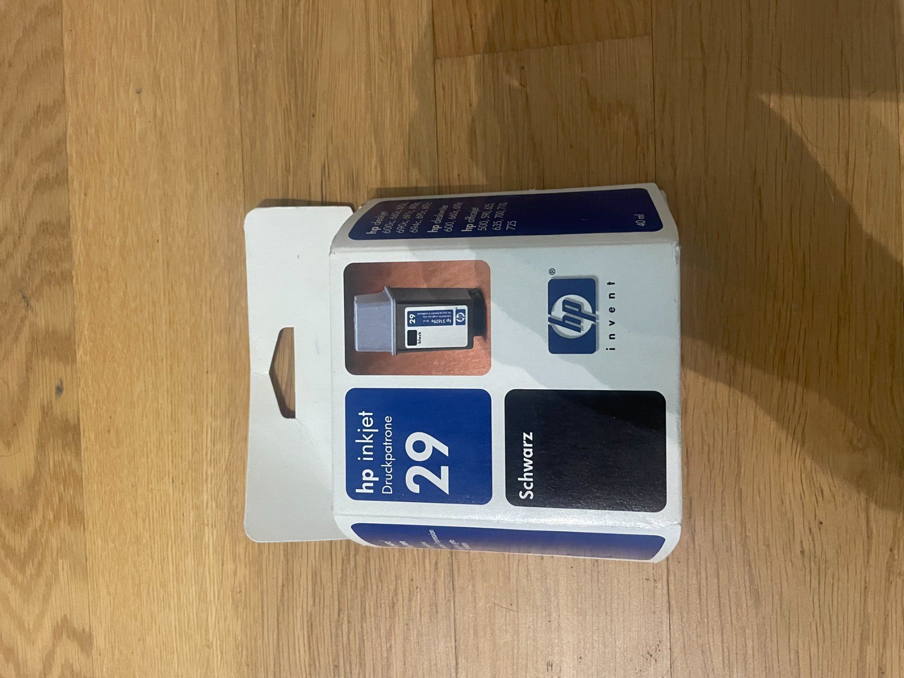 Hewlett Packard Cartucce per stampanti & toner: Tintenpatrone HP29 Original – Nuovo e nell'imballaggio originale da Pfaffhausen venduto da xmichax