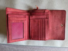 Vintage Chiemsee Leder Portemonnaie Geld Börse