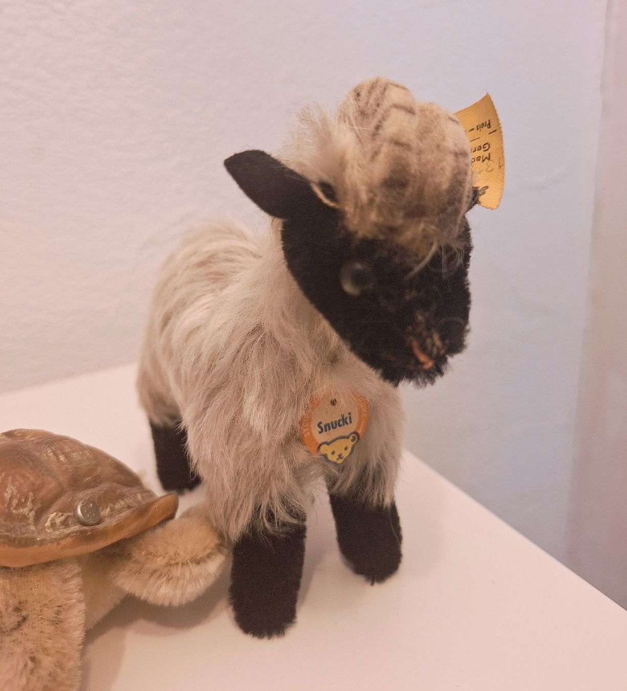 Steiff Spielzeuge: 4 Vintage Steiff: Beaver, Hamster, Turtle & Mountain Goat – Gebraucht aus Volketswil von LisaSch1 4
