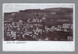 1908, DEGERSHEIM, GRUSS AUS