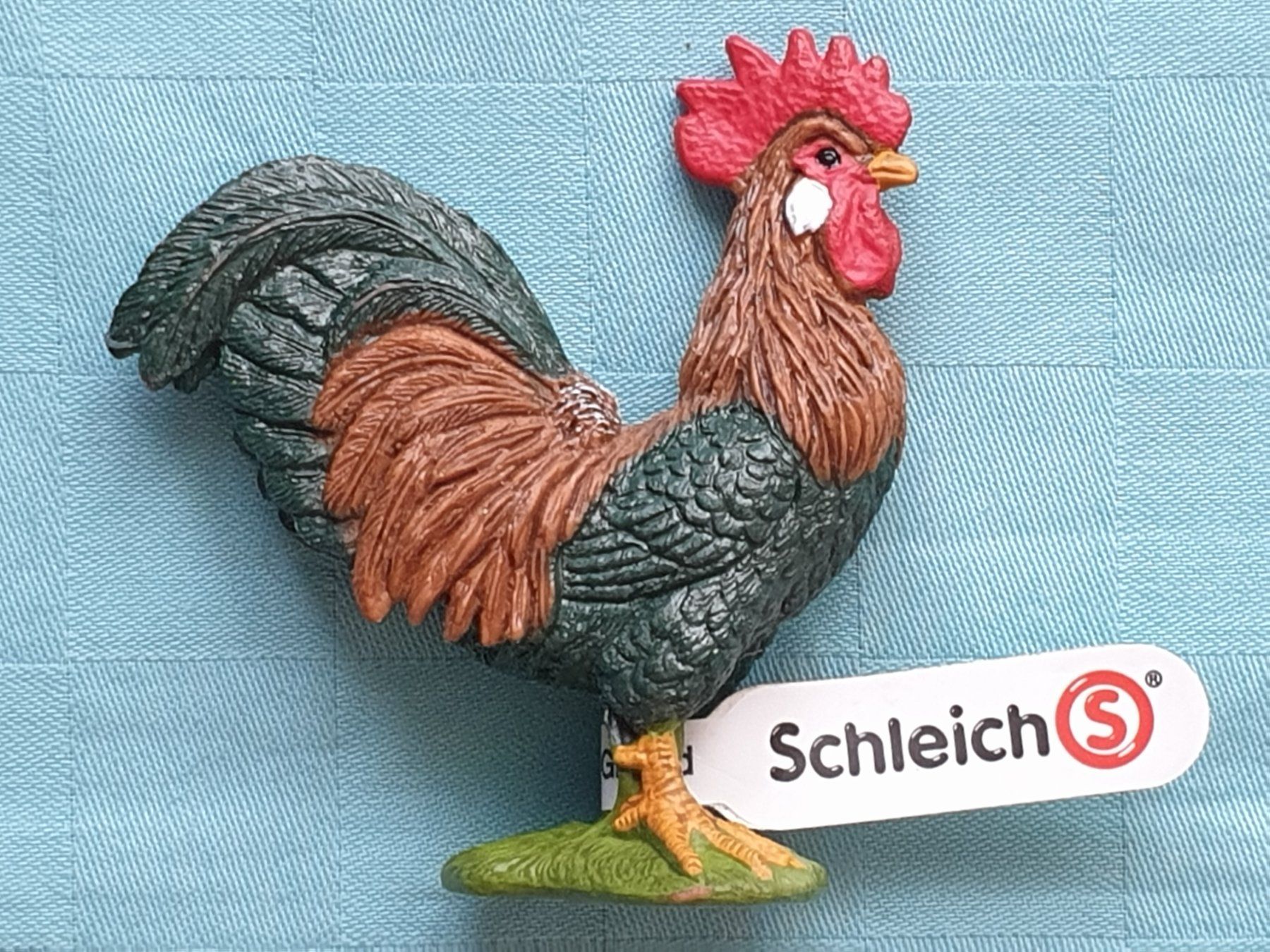 Schleich Statuette: Hahn Bauernhoftier Schleich Tier – Usato da Mörschwil venduto da spirspi