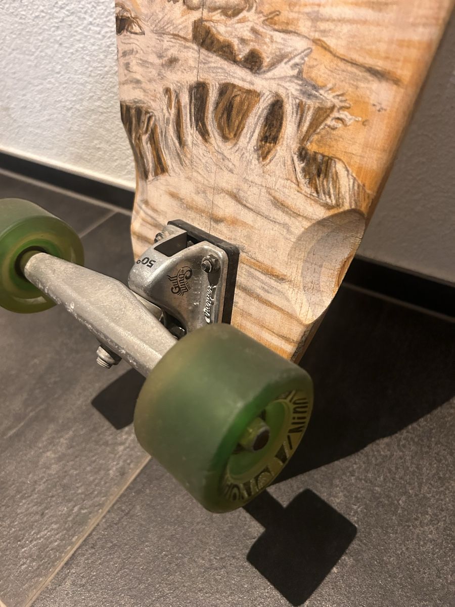 Sector 9 Skateboards: Longboard fishtail sector nine skateboard  – Usato da Krattigen venduto da fma_c8mj 3