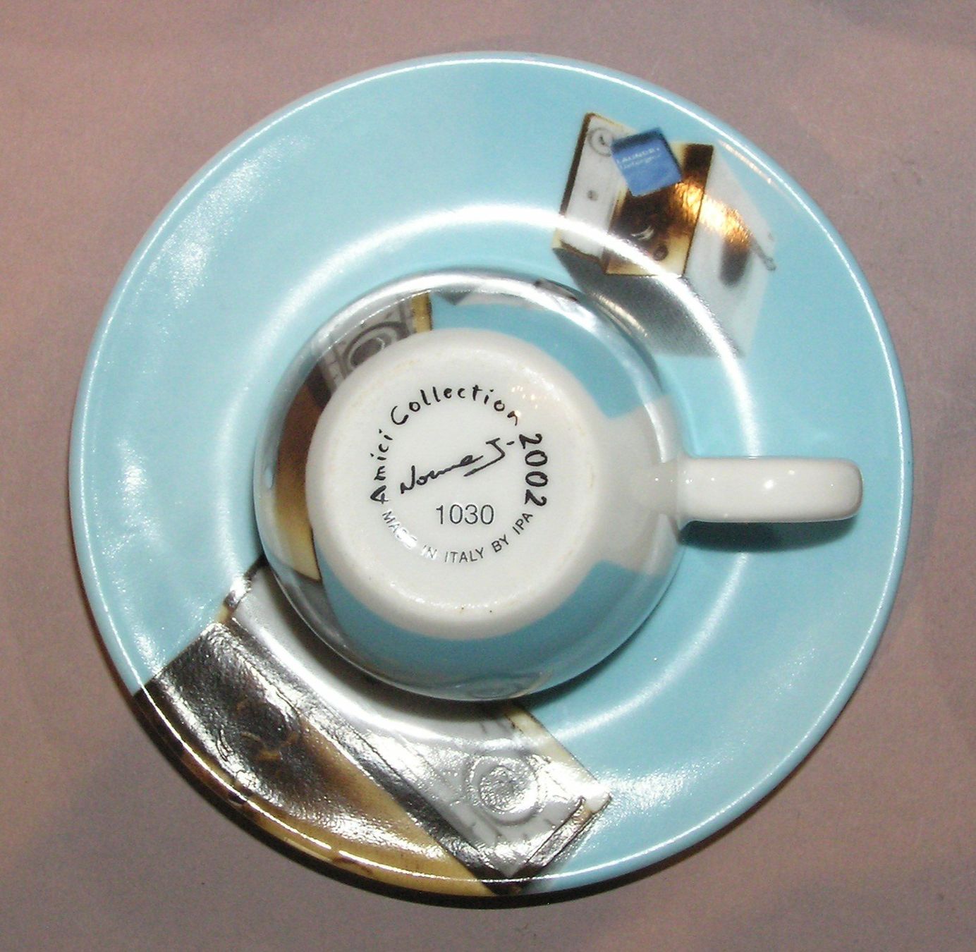 Amici Tazze: 4 ESPRESSOTASSEN AMICI COLLECTION 2002  NORMA JEANE – Usato da Grenchen venduto da Antique-hunter 4