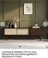 Lowboard Massivholz 175cm SIMONA
