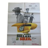 Affiche originale du film Cent mille dollars au soleil 1964