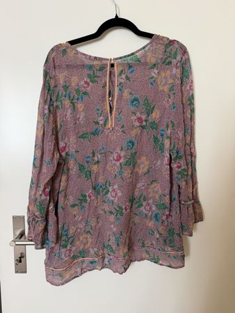 Nile Bluse bunt Blumenmuster Grösse XL guter Zustand