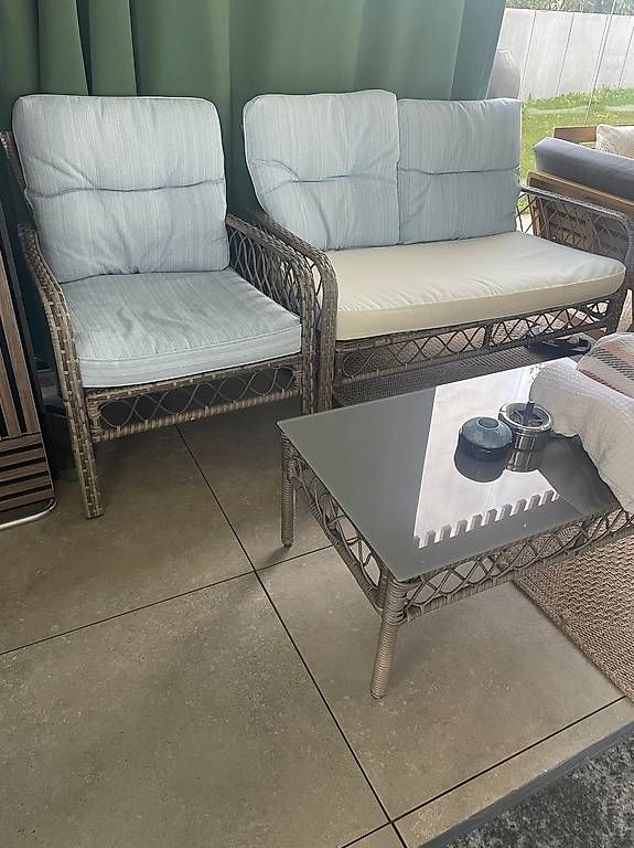 Set de table et chaises: Gartenset Rattan ARIMBA – D'occasion à Obfelden par Beri1 1