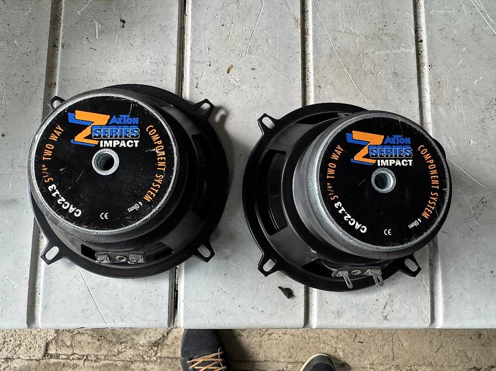 Casse acustiche: 2 haut-parleurs Axton, 2 voies, 12cm – Usato da Morges venduto da Nicorital 1