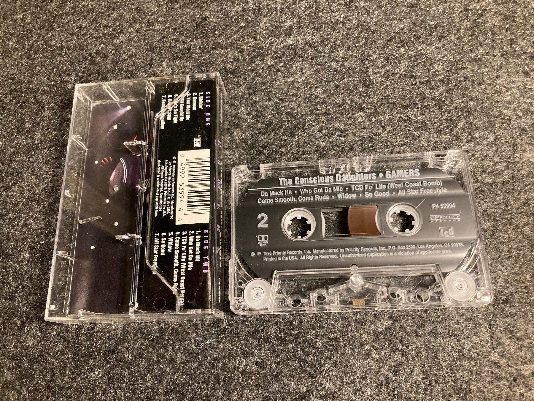 Musicassette: The Conscious Daughters - Gamers (MC) – Usato da Fribourg venduto da Karushi 4