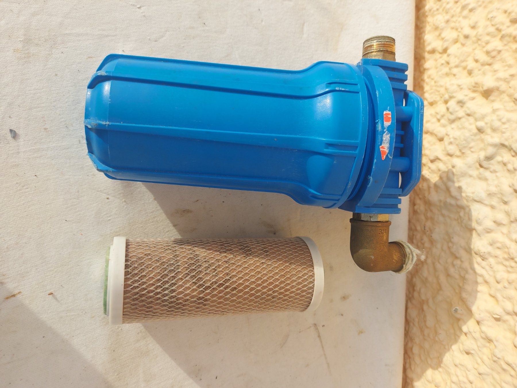 Installations sanitaires: Wasserfilter blau;   Wasserfilter blau; Wasserfilter blau – D'occasion à Rheinau par profitronic.shop