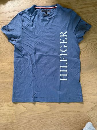 Tommy Hilfiger T-Shirt Gr. S, Herren, Blau, Baumwolle