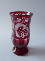 Vase Oberstdorfer Glashütte / böhmisches Glas