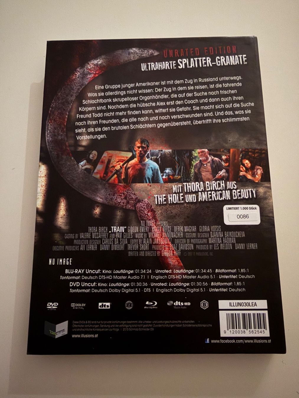 Tutti i DVDs: Train - Next Stop: Hell - UNRATED Mediabook *OOP* – Nuovo (secondo la descrizione) da Altstätten SG venduto da sheamus 1
