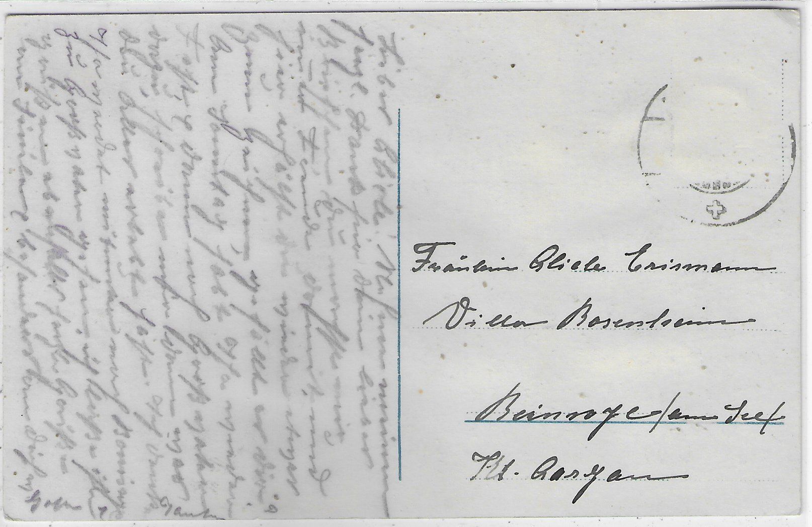 Cartes postales: Märchen - Rotkäppchen mit dem Wolf – D'occasion à Ettingen par Kartenplanet 1