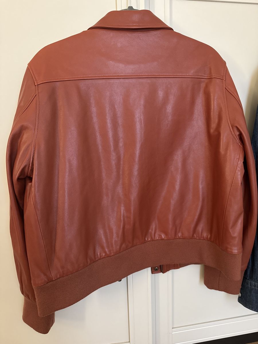 Comptoir des Cotonniers Giacche: Bomber cuir marron – Usato da Fribourg venduto da ksu_65bh 4