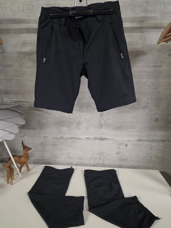 CMP Wanderhose schwarz abnehmbar Grösse 164 gebraucht