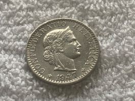 20 centimes/rappen 1947 Abart