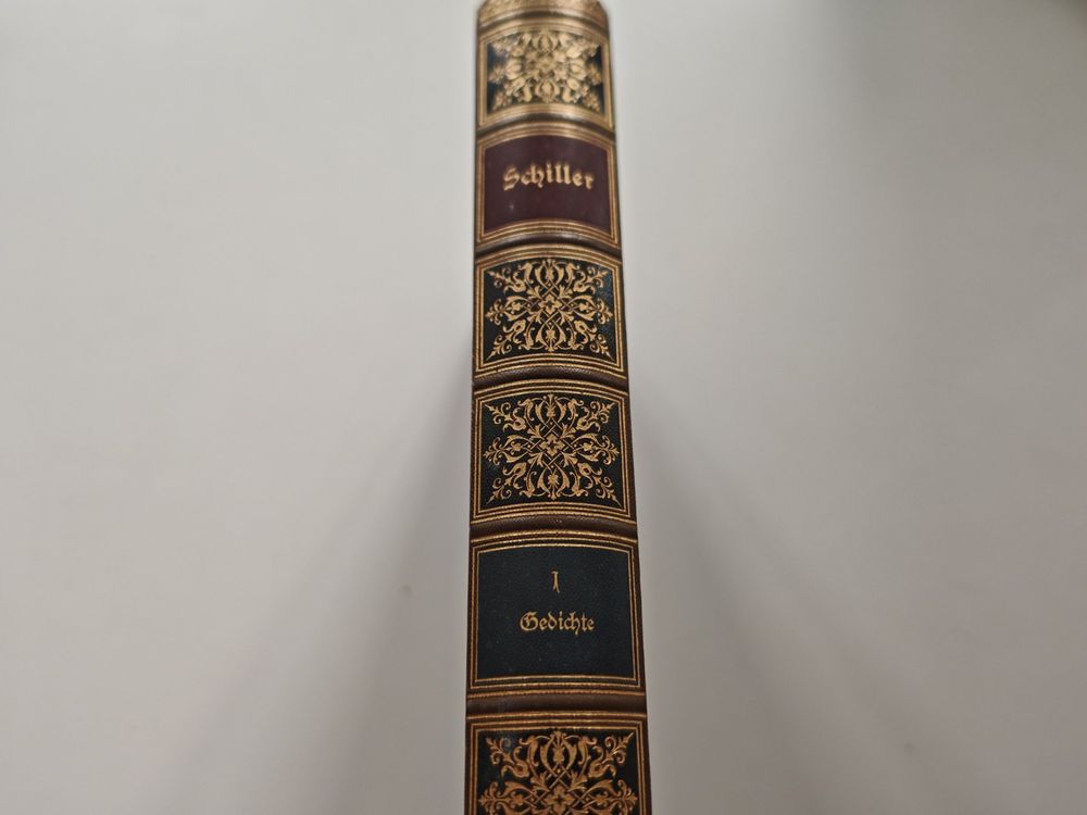 Livres: LUDWIG KELLERMANN – Schillers Werke, 1. Band (nach 1895) – D'occasion à Zuerich par Antiquarium 1