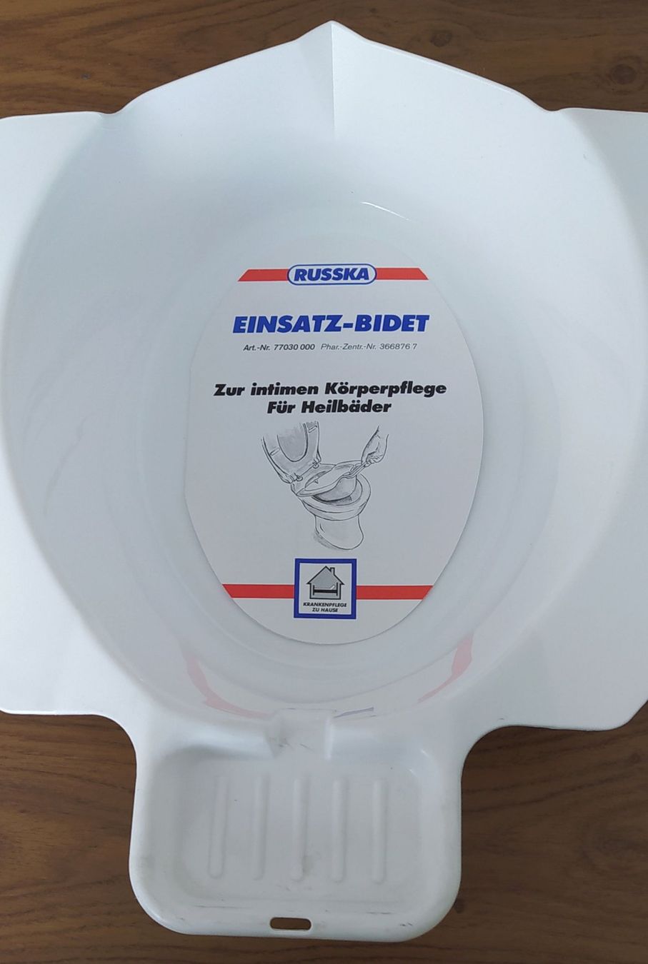 WC: Bidet-Einsatz für Intimwäsche – Nuovo e nell'imballaggio originale da Oberwil BL venduto da NTS-TopShop 1
