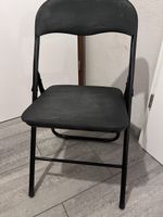 Lot de 22 chaises pliantes noires
