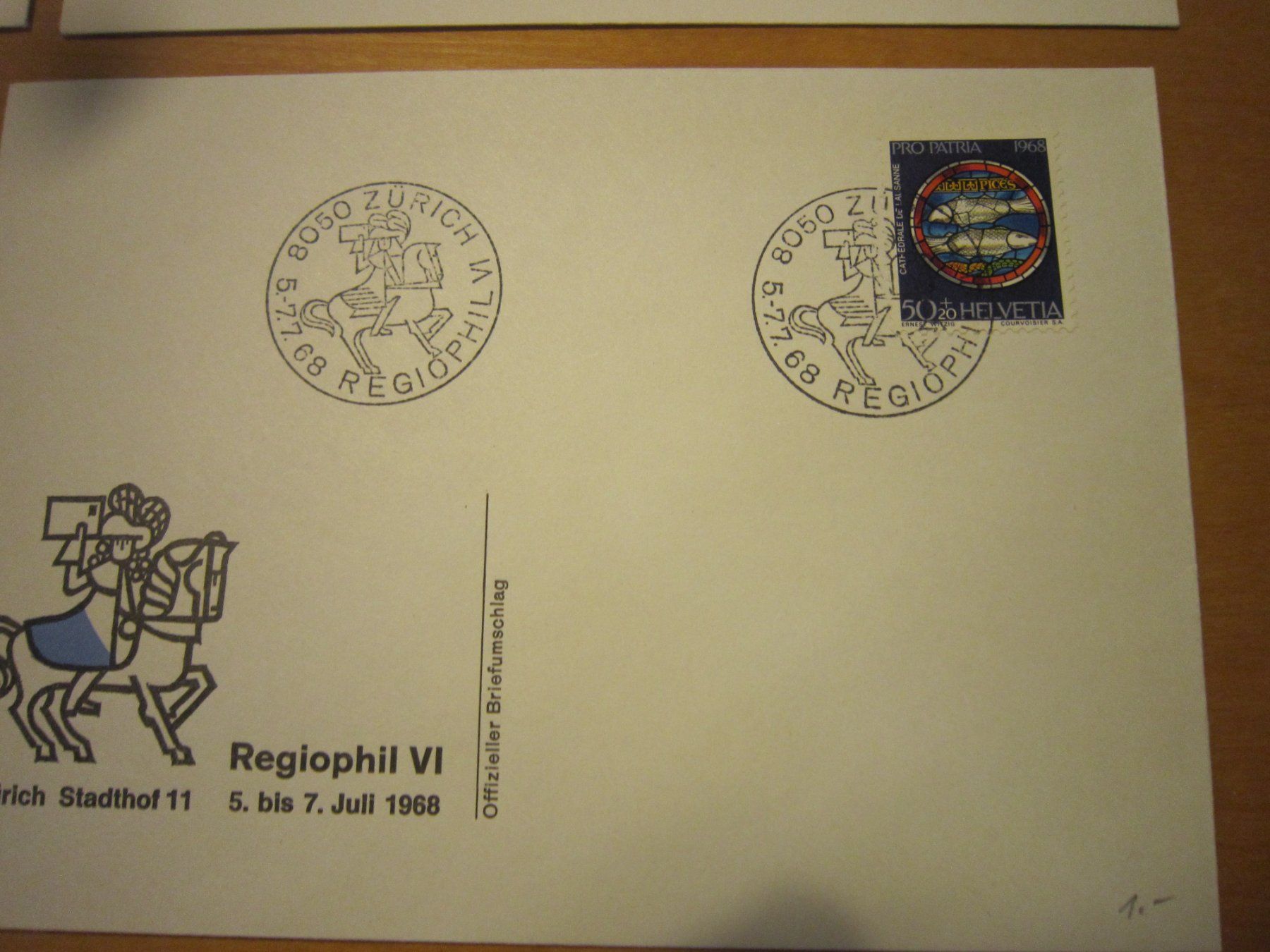 Tutti i francobolli: PP 1968 FDC und weitere Briefe – Usato da Gordola venduto da Polentaefung 7
