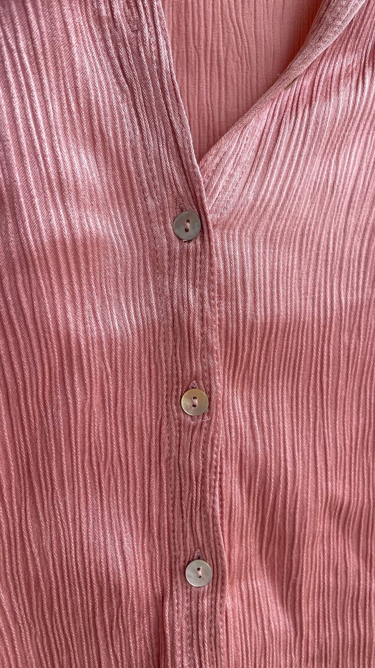 Mango Blusen: Metallic Pink Bluse Gr.L Mango – Gebraucht aus Arni AG von sch_7rz9 3