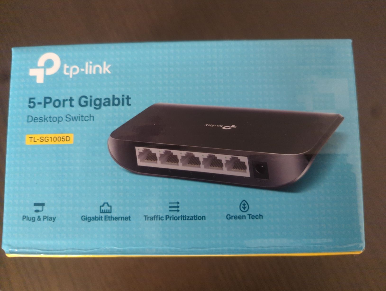 TP-Link Hubs & Switches: TP-Link 5-Port Gigabit Desktop Switch TL-SG1005D – Neu (gemäss Beschreibung) aus Bassersdorf von tatankapanca