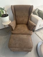 IKEA Ohrensessel inkl. Hocker
