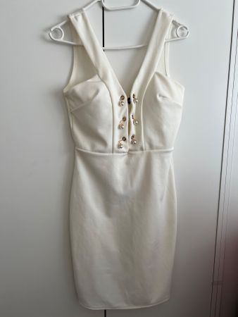 Robe blanche taille S