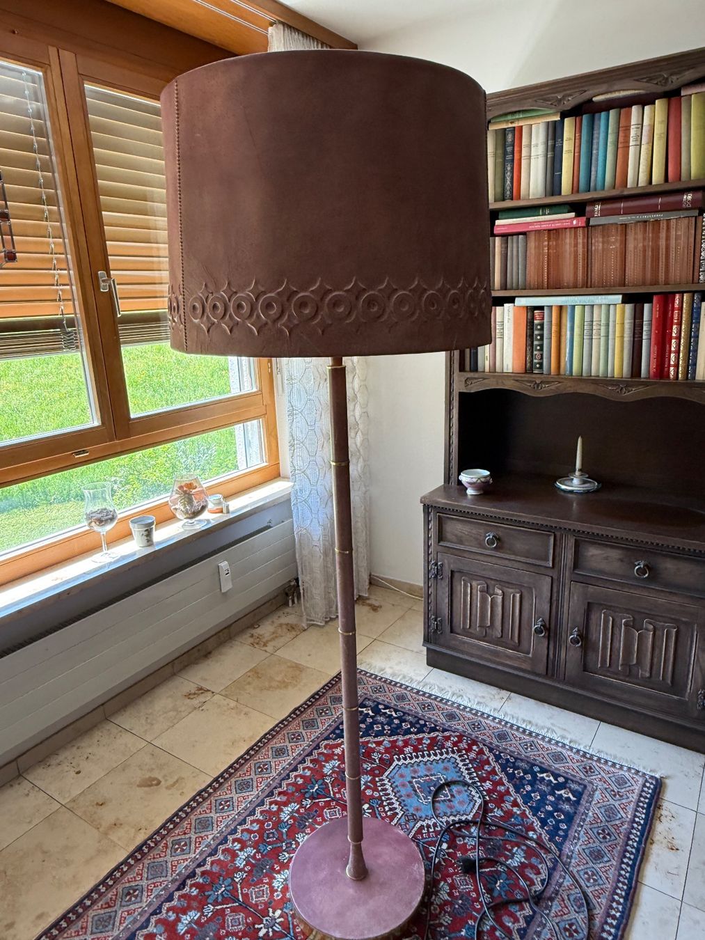 Lampade: Stehlampe 70er Jahre Messing Retro – Usato da Itingen venduto da uhu777 2